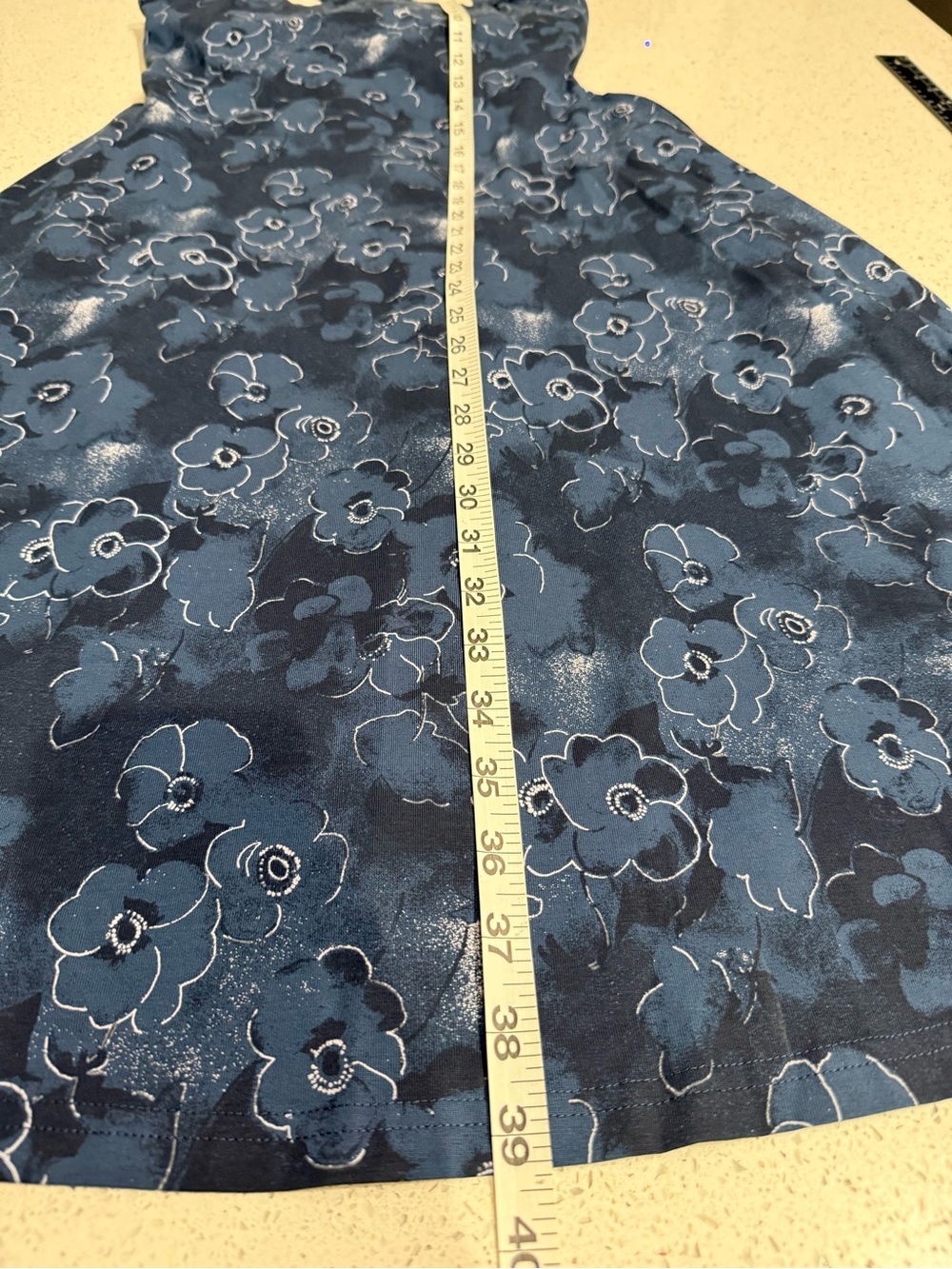 Pact Navy Blue Floral Midi Dress - Picture 13 of 15